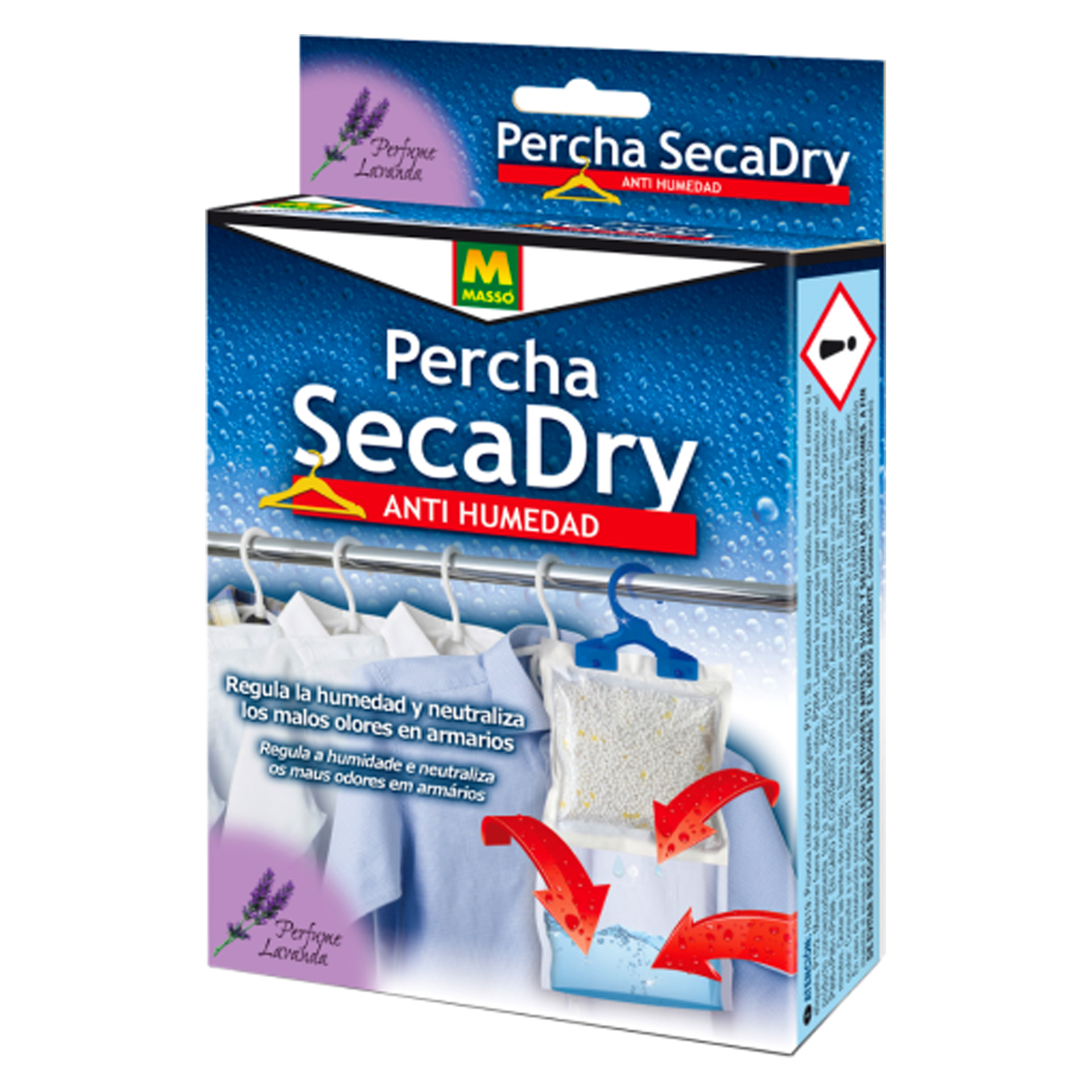 Desumidificador Para Roupeiros 400g Secadry