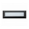Aplique LED Saliente Retangular IP65 3W 180Lm Antracite Maxled Aplique LED Saliente Retangular IP65 3W 180Lm Antracite Maxled