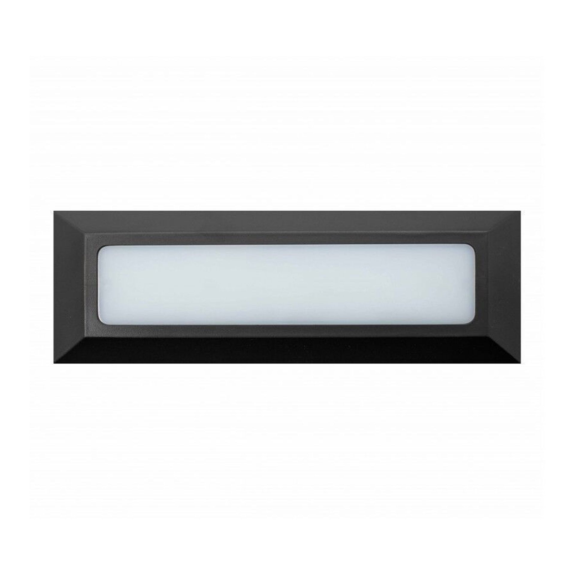 Aplique LED Saliente Retangular IP65 3W 180Lm Antracite Maxled