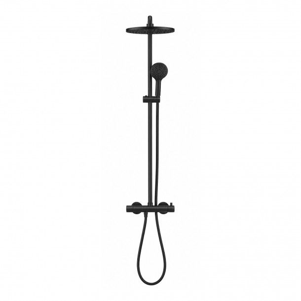 Coluna de Duche Termost�tica Tempesta System 250 Preto Mate Grohe