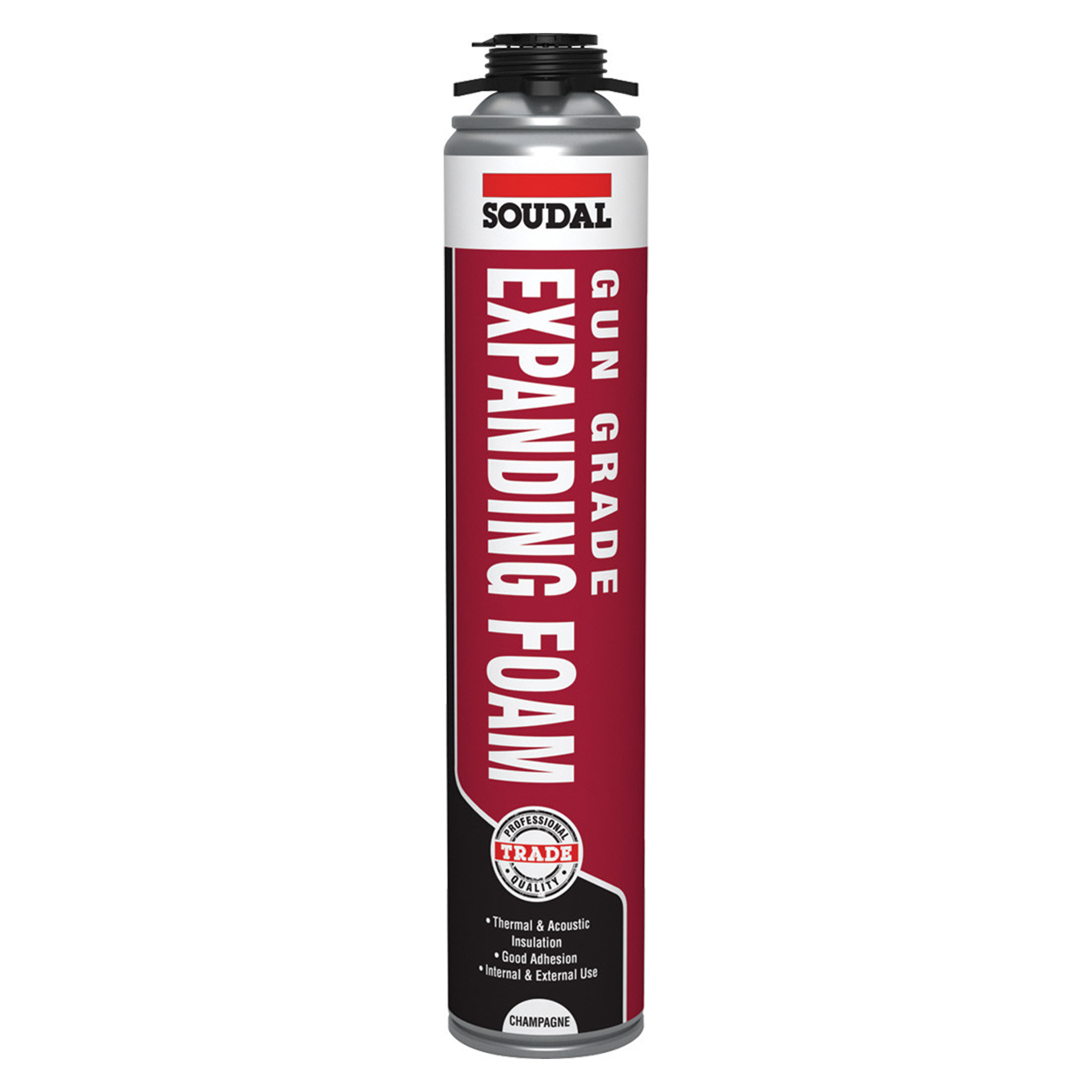 Espuma Poliuretano Pistola Champanhe 750ml Soudal
