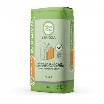 Cola em Pó Isolamento Térmico BC Therm 30 Branco 25Kg Beiricola Cola em Pó Isolamento Térmico BC Therm 30 Branco 25Kg Beiricola