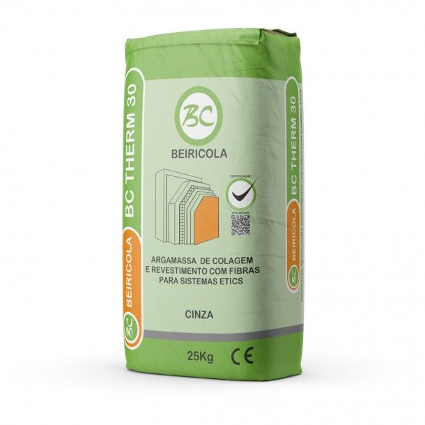 Cola em P� Isolamento T�rmico BC Therm 30 Branco 25Kg Beiricola