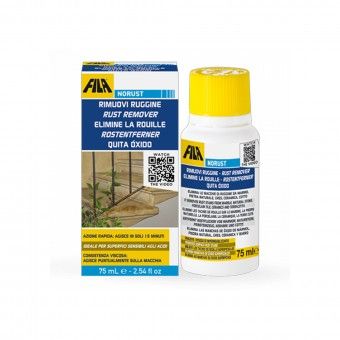 Elimina Óxido e Manchas de Ferrugem Norust 75ml Fila Elimina Óxido e Manchas de Ferrugem Norust 75ml Fila