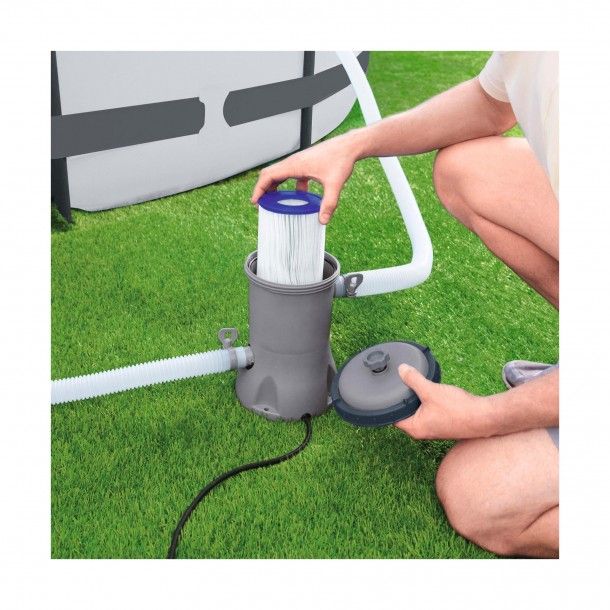 Bomba para Filtrar Água de Piscina 3028 l/h Bestway Bomba para Filtrar Água de Piscina 3028 l/h Bestway