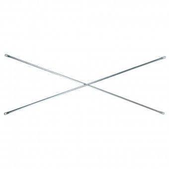 Cruzeta para Andaime Tradicional Galvanizado 2750mm Cruzeta para Andaime Tradicional Galvanizado 2750mm
