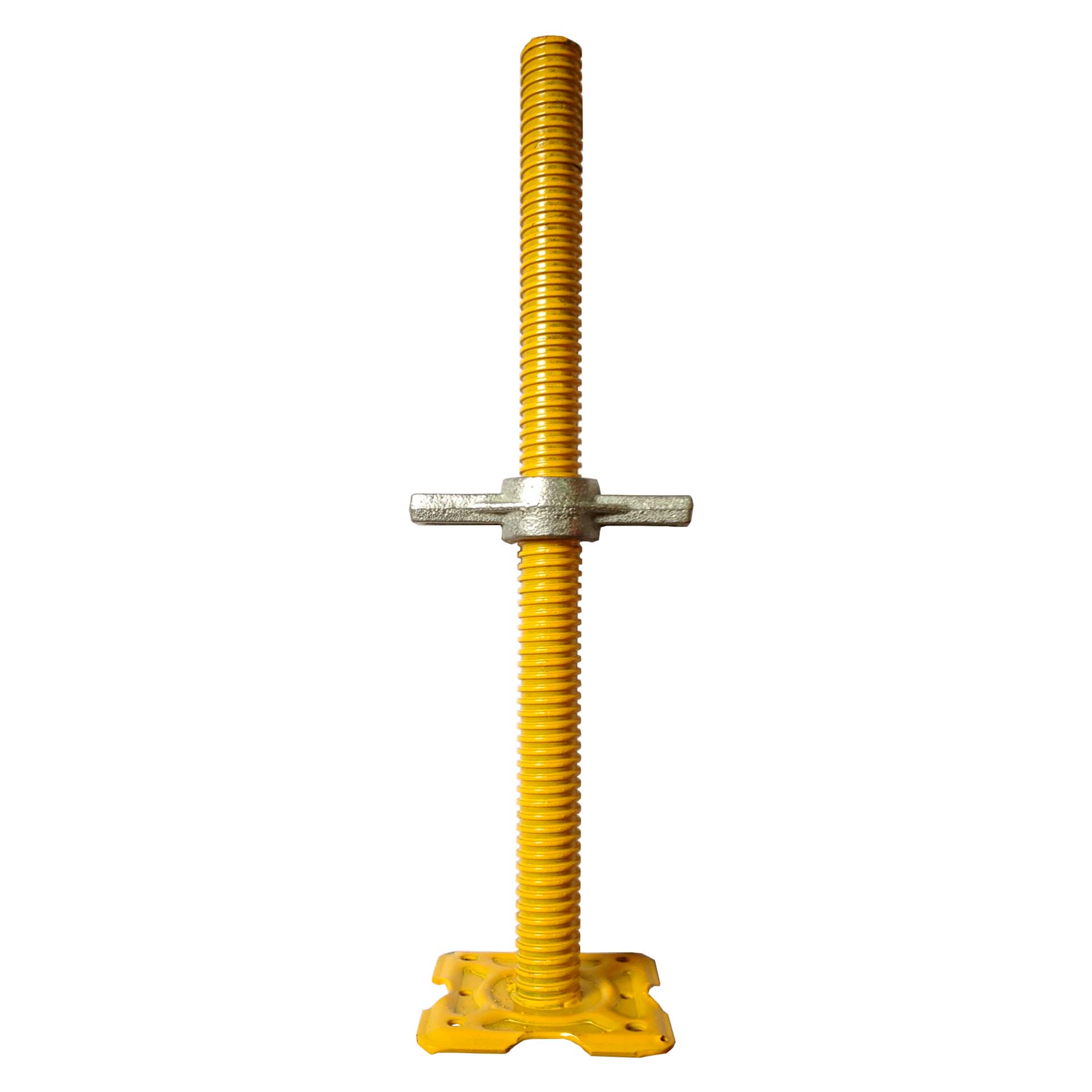 Nivelador Roscado para Andaime Tradicional Amarelo 33x1000mm