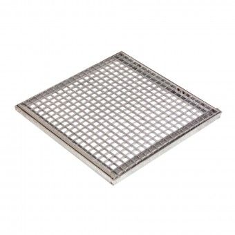 Grelha Galvanizada Quadriculada Com Aro A15