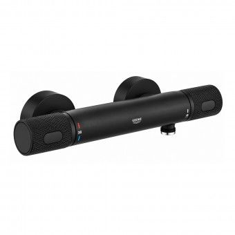 Monocomando para Duche Grohtherm 1000 Preto Mate Grohe Monocomando para Duche Grohtherm 1000 Preto Mate Grohe