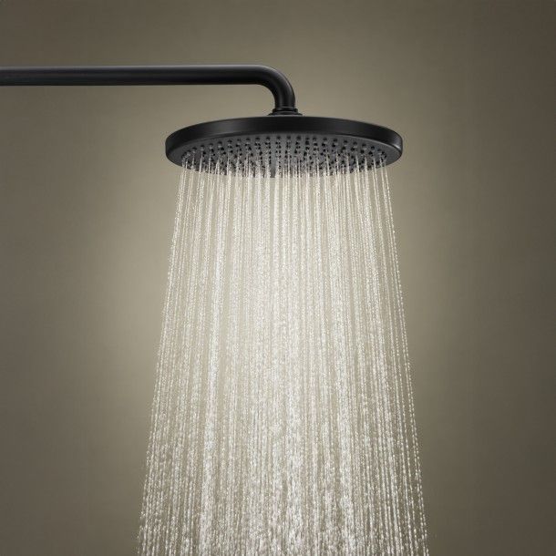 Coluna de Duche Termost�tica Tempesta System 250 Preto Mate Grohe