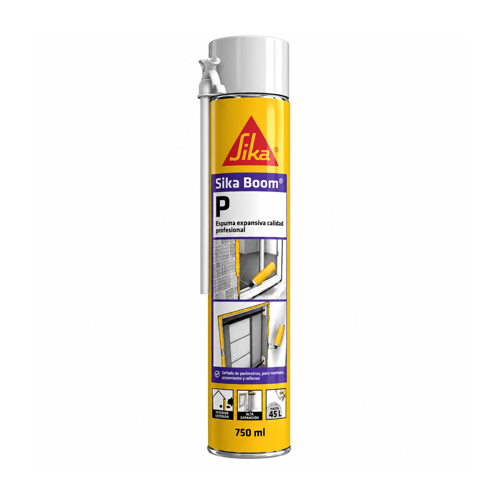 Espuma Poliuretano Manual Boom P Champanhe 750ml Sika