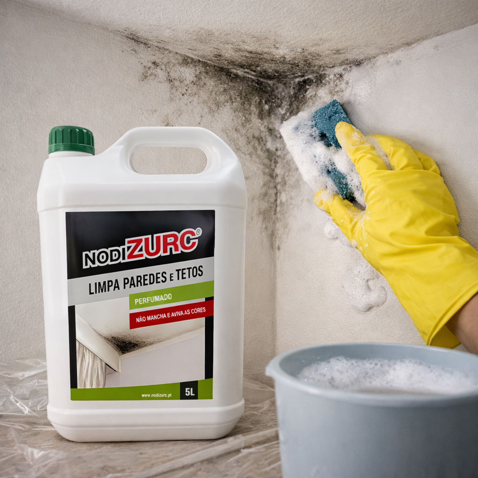 Limpa Paredes Perfumado 5L Nodizurc