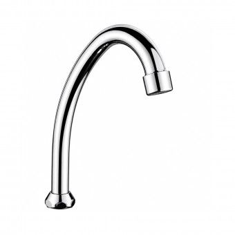 Bica Alta para Monocomando de Cozinha Latão Cromado Tricornio Bica Alta para Monocomando de Cozinha Latão Cromado Tricornio