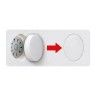 Disco EPS Oculta��o de Buchas �67x17mm Caixa 500 Unidades DWK