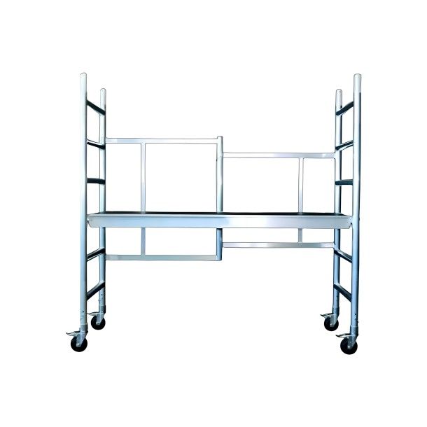 Mesa Andaime Rolante Alumínio com Alçapão 2.70M Irbal Mesa Andaime Rolante Alumínio com Alçapão 2.70M Irbal