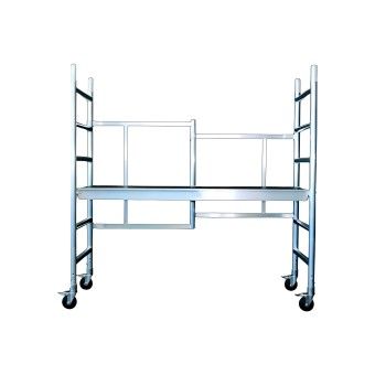 Mesa Andaime Rolante Alumínio com Alçapão 2.70M Irbal Mesa Andaime Rolante Alumínio com Alçapão 2.70M Irbal
