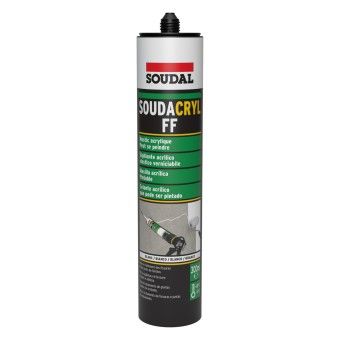 Massa Acr�lica SoudaCryl FF Cinza 300ml Soudal
