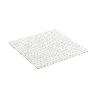 Tapete Antiderrapante 54x54cm Branco Tatay